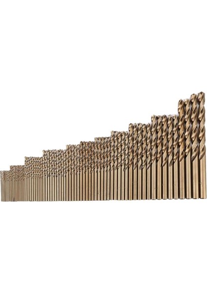 74PCS Hss-Co 1-8mm Yüksek Hızlı Çelik M35 40-133MM Uzunluk Ahşap Metal Sondaj Yüksek Hızlı Çelik M35 Kobalt Bükülme Matkap Ucu (Yurt Dışından)