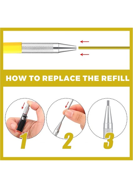 3 Adet Çelik Boru Tesisatçı Kaynakçı Inşaat Ahşap Işçisi Için Yerleşik Kalemle ile Ayarlanan Mekanik Marangoz Kalemleri (Yurt Dışından) fırsatları