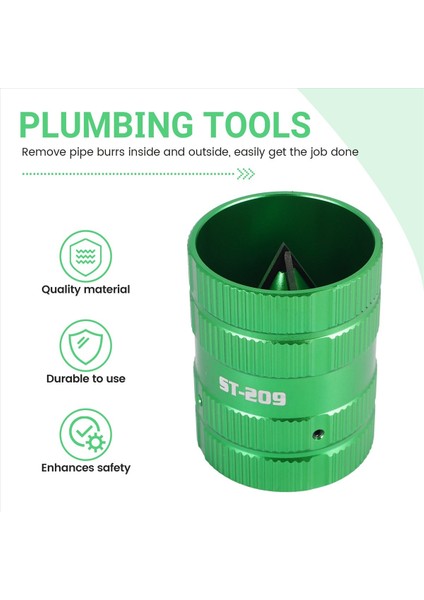 Boru Reamer Aracı [tesisatçılar Verimli Yardımcı] Bakır Pvc Boru Temizleyici Boru ve Pip (Yurt Dışından) indirimleri