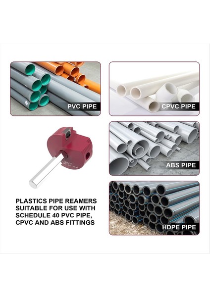 Su Hatları Için Altıgen Şaft-Pvc Tasarrufu ile Pvc Boru Raybası Iç Boru Kesimi Için Tahliye Hatları Aracı (Yurt Dışından) indirimleri