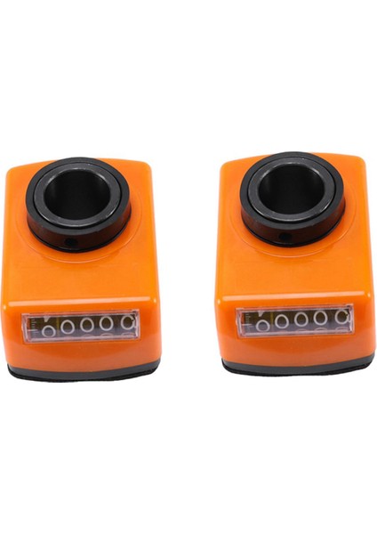 2x 09 Tip Torna 20MM Şaft Deliği Dijital Konum Gösterge Konum Göstergesi Sayaç Makine Torna Şaftı (Yurt Dışından)