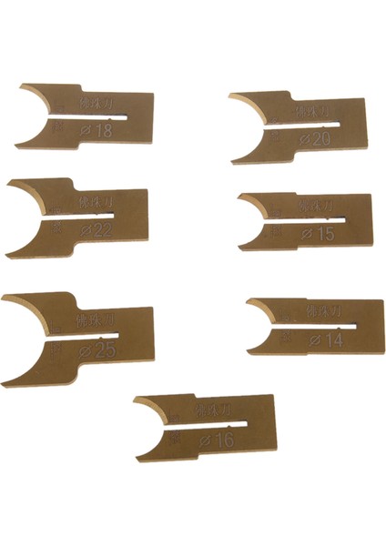 16PCS Karbür Top Bıçak Ahşap Işleme Freze Kesici Kalıp Aracı Boncuk Yönlendirici Bit Matkaplar Bit Seti 14-25MM (Yurt Dışından) fiyatları