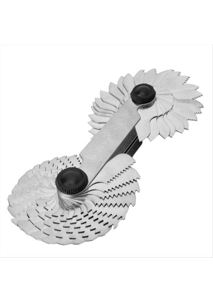 Ahşap Işleme Araçları Cetvel - 58PCS Metrik Whitworth ve Us Vidası ile Ölçüm Ölçüm Ölçüm (Yurt Dışından)