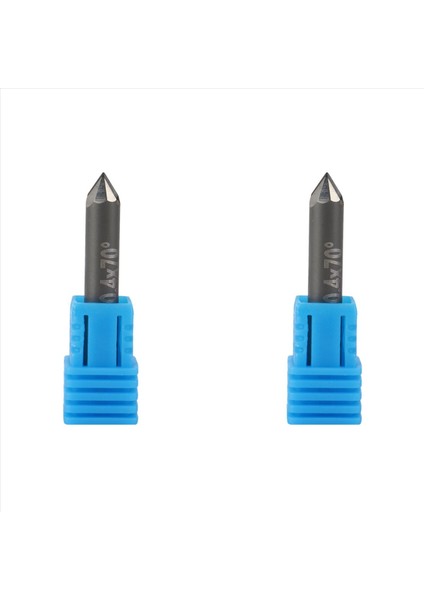 2x Pcd Elmas Gravür Bitleri Gravür Cnc Oyma Taş Karbür Freze Kesici Granit Mermer D6XL40X70 Degreex0 4 (Yurt Dışından)