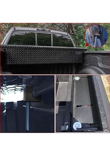 10 Paket Yok Matkap Yok Evrensel Kamyon Araç Kutusu Montaj Kiti Alüminyum Alaşım Araç Kutusu Kablosu Kravat J Hook&#39 U Sağlam Bir Şekilde Köprüler (Yurt Dışından) indirimleri