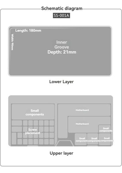 Parça Ic Totheboward Için Sakıman Box Cep Telefonu Açma Araçları Onarım Çok Fonksiyonlu Saklama Kutusu (Yurt Dışından) fırsatları
