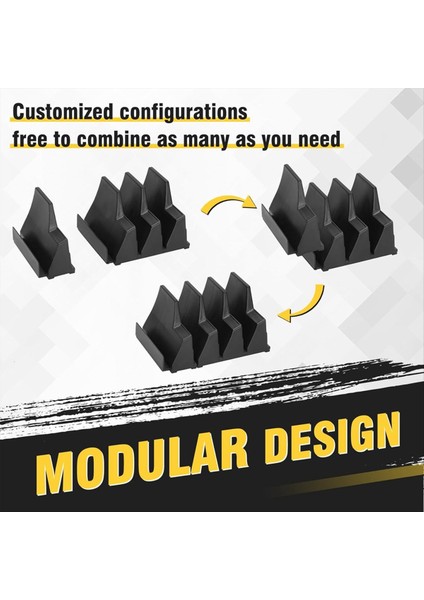 4sets Aracı Çekmece Depolama Modüler Anahtar Organizatörü Küçük ve Büyük Boyutlu Anahtara Uyuyor (Yurt Dışından) indirimleri