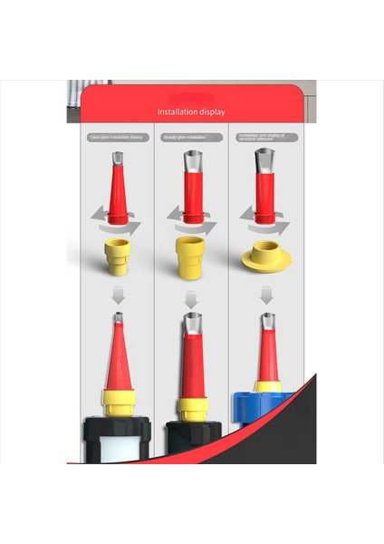 48PC Paslanmaz Çelik Kalafat Memesi Aplikatör Kaldırıcı Işaretleyici Tutkal Silikon Sızdırmazlık Mühendis Mutfak Banyosu Için Sonlandırma Aracı (Yurt Dışından)