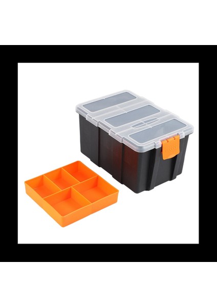 5x F-156D Taşınabilir Plastik Takım Parçaları Kutu Bavul Elektrikçi Araç Kutusu Depolama Araçları Kutusu Bavul Kılıfı Tutucu (Yurt Dışından) indirimleri