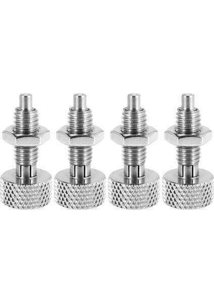 4pcs Hızlı Serbest Bırakma Pimleri Hızlı Serbest Bırak Kilit Pimi Geri Çekilebilir Yay Pistonu M6 Lockout Kiti Havalo Alet Kutusu (Yurt Dışından)