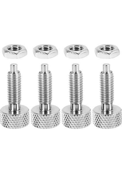 4pcs Hızlı Serbest Bırakma Pimleri Hızlı Serbest Bırak Kilit Pimi Geri Çekilebilir Yay Pistonu M6 Lockout Kiti Havalo Alet Kutusu (Yurt Dışından) fiyatları