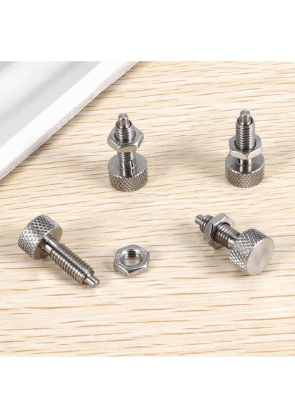 4pcs Hızlı Serbest Bırakma Pimleri Hızlı Serbest Bırak Kilit Pimi Geri Çekilebilir Yay Pistonu M6 Lockout Kiti Havalo Alet Kutusu (Yurt Dışından) fırsatları