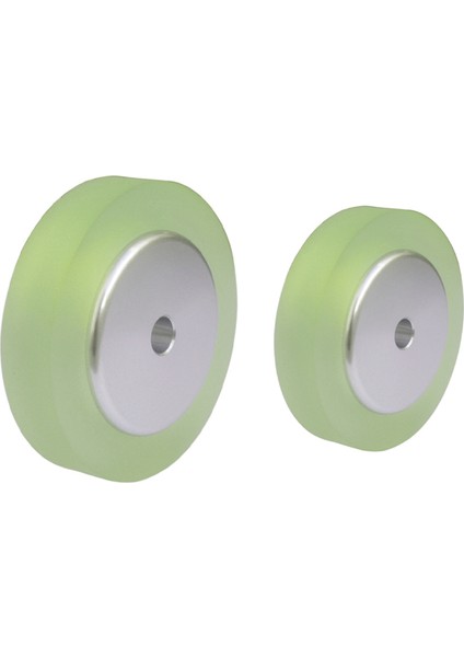 2 Adet Alüminyum Poliüretan Endüstriyel Kodlayıcı Tekerleği Ölçüm Tekerleği Döner Kodlayıcının 100 mm ve 200MM (Yurt Dışından) fiyatları