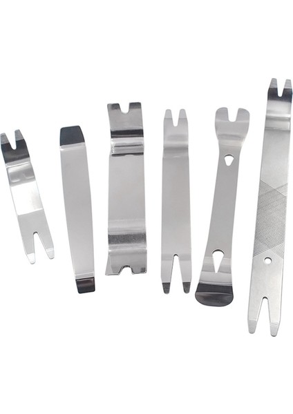 Araç Iç Kaldırma Aracı 6pcs Kiti Otomatik Araba Radyo Kapı Klip Paneli Trim Çizgisi Çizgisi Ses Çıkarma Yükleyici Aracı (Yurt Dışından)