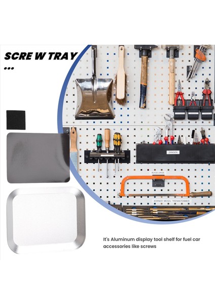 Rc Model Telefon Araç Tamir Aracı Için Manyetik Ped ile Yararlı Alüminyum Alaşım Vidalı Tepsisi Gümüş (Yurt Dışından) fırsatları