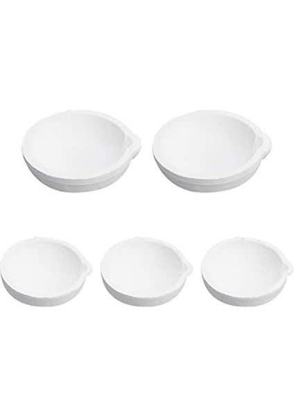 5 2 Stil Seti Seramik Kaseler Kuvars Eritme Plakası Potu Eritme Için Dökme Metal Altın ve Gümüş 100G 250G (Yurt Dışından)