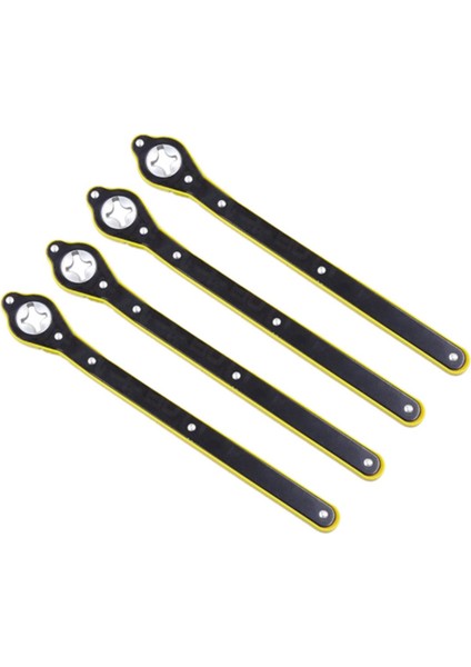 4x Otomobil Lastik Ratchet Anahtarı Lastik Kriko Kravat Çapraz Işçi Partisi Tasarruf Kahret Atma Jack Rocker Arm (Yurt Dışından)