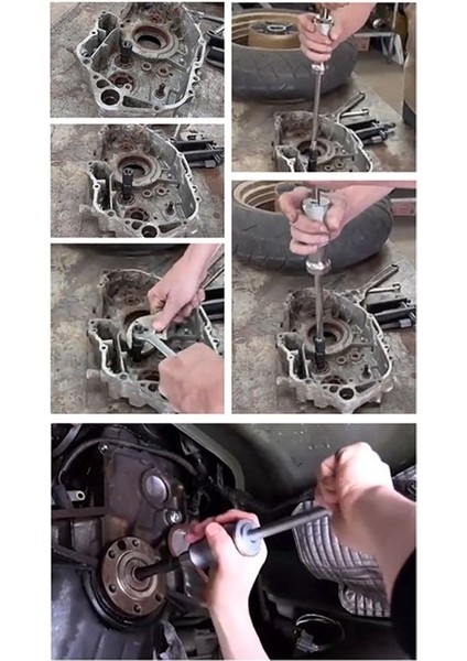 9pc Delik Kiti Çekiç Pilotu Dahili Çekme Çekme Aracı Kiti Kiti (Yurt Dışından)