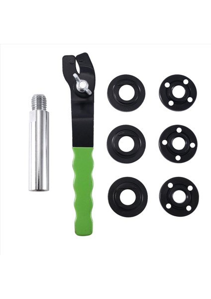 Açılı Öğütücü Ekler Kilit Pelt Tırıltma Sişneri Anahtarı Flanş Somun ve Uzatma Şaftı 8pcs Kiti 5/8-11 Elektrikli Aletler Için (Yurt Dışından) modelleri