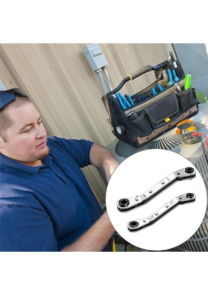 Hava Soğutma Aletleri ve Ekipman Onarım Araçları Için Klima Valfi Cırcır Kılavuzu Adaptör Kiti (Yurt Dışından) indirimleri