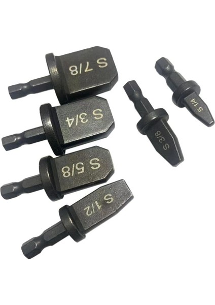 6 Adet Altıgen Sap Tüpü Genişletici Raybası Klima Bakır Tüpü Parlama Genişletici (Yurt Dışından)