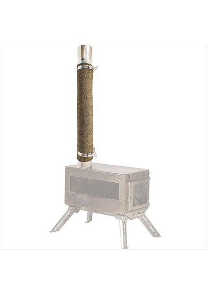 Fireproof Boru Sargısı Anti Selatlama Baca Şerit Soba Sobası Baca Koruyucu 2 Kelepçe (Yurt Dışından) modelleri