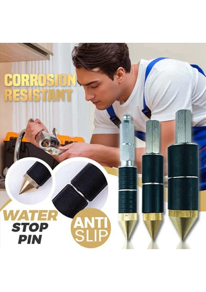 2x Sıcak Melt Su Durdurma Pimi Banyo Onarımı Sıhhi Tesisat Aracı Seti Sıcak Eman Su Durdurma Pimi Mutfak Ppr Tüp Tüneller Fiş (Yurt Dışından) fırsatları