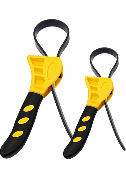 2 Adet Kauçuk Kayış Ayarlanabilir Anahtar Yağ Filtre Anahtarı Silikon Kayış Kavanoz Açıcı Anahtarı Mekanik Için Tesisatçılar Kullanıyor (Yurt Dışından)