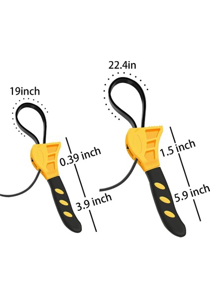2 Adet Kauçuk Kayış Ayarlanabilir Anahtar Yağ Filtre Anahtarı Silikon Kayış Kavanoz Açıcı Anahtarı Mekanik Için Tesisatçılar Kullanıyor (Yurt Dışından) fiyatları