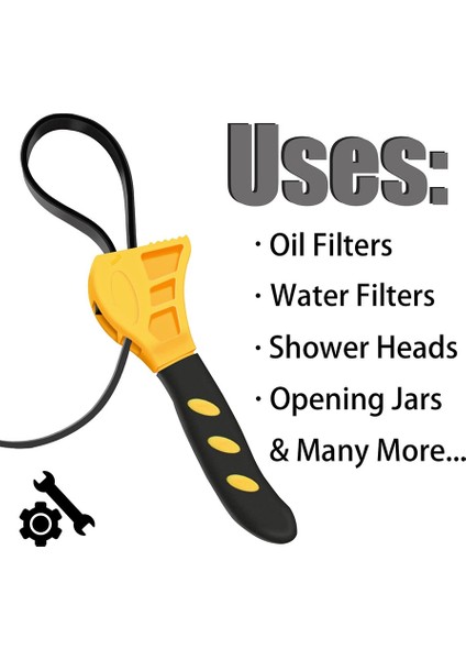 2 Adet Kauçuk Kayış Ayarlanabilir Anahtar Yağ Filtre Anahtarı Silikon Kayış Kavanoz Açıcı Anahtarı Mekanik Için Tesisatçılar Kullanıyor (Yurt Dışından) modelleri