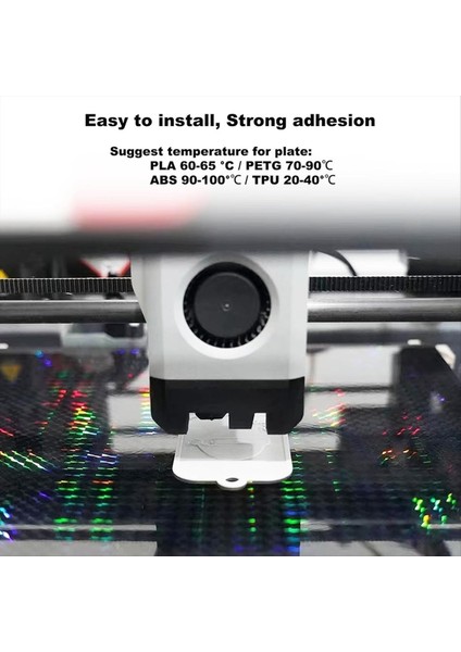 Bambu-Lab X1C/X1/X1E/P1P/P1S/A1 Baskı Yatağı 257X257MM Işık Işını+Phantom Yay Çelik Sac Plakası Için H1H Yapı Plakası (Yurt Dışından) fiyatları