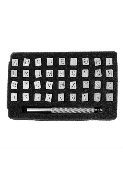 Dıy Deri Damga Gravür Zanaat Aletleri Alfasayısal Damga Deri Zanaat 3mm (Yurt Dışından) indirimleri