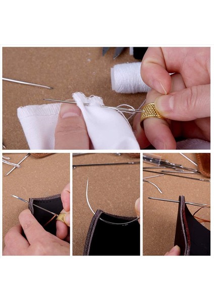 58 Adet Deri Dikiş Kiti Deri Dikişli Döşeme Onarım Kiti 8 Renk Dikiş Ipliği Deri Dikiş Için (Yurt Dışından) fiyatları