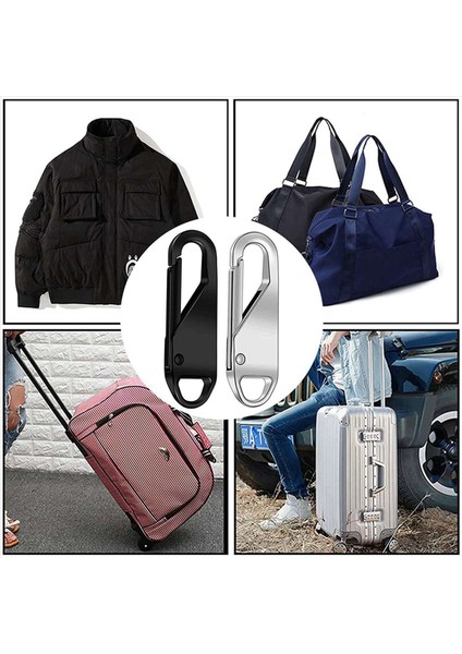 Metal Yedek Fermuar (20 Adet) Zip Onarımı Için Metal Sekmeler Kıyafetler Bagaj Bavul Sırt Çantası Dıy Zanaat Için (Yurt Dışından) indirimleri