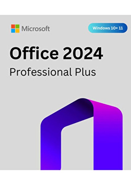 Office 2024 Pro Plus Dijital Lisans Anahtarı Ömür Boyu Lisans 1 Kullanıcı İçin modelleri
