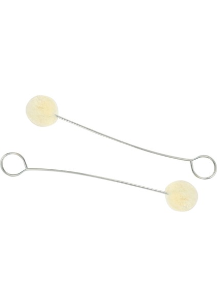 100 Adet Yün Daubers Top Fırça Deri Boya Dauber Boyama Aplikatörü Dıy El Sanatları Için Metal Saplı (Yurt Dışından) fırsatları