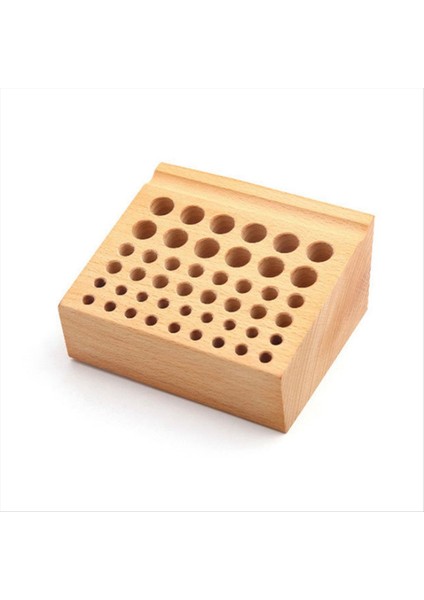 Deri Çalışması Için Deri Aletler Yapmak Için Elle Dikilmiş Dıy Kayın Alet Rafı Yumruklama Alet Depolama Rafı Yapmak Için (Yurt Dışından)