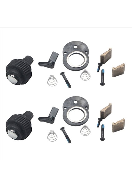 2x Onarım Kiti 1/4 Inç 72 Diş Çırpma Soketi Anahtarı Onarım Aksesuarları Cırcır Kılavuzu Parça Kiti (Yurt Dışından)