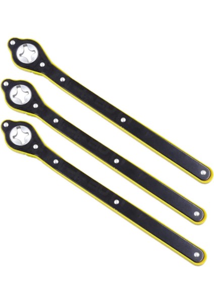 3x Otomobil Lastik Cırcır Anahtarı Lastik Jakı Kaldırma Anahtarı Çapraz Kriko Işçilik Tasarrufu Anahtarı Jack Rocker Kolu (Yurt Dışından)