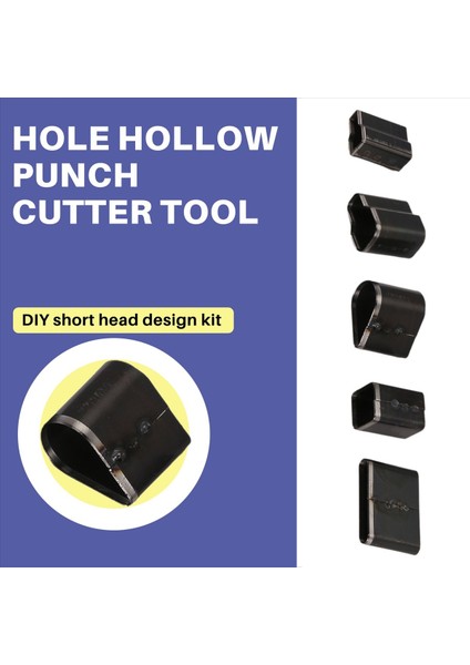 24PCS Deri Kesme Ölümü Set Deliği Hollow Punch Cutter Dıy Alet Kiti Kısa Deri Kemer Sondaj Aracı Oval Yuvarlak Kare (Yurt Dışından) indirimleri