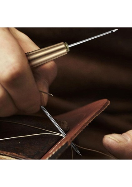 Deri Dikiş Koni Seti 52 Parça Deri Dikiş Düz Iğne ve Kavisli Tığ Işi Ayakkabı Tuval Onarımı (Yurt Dışından) fırsatları