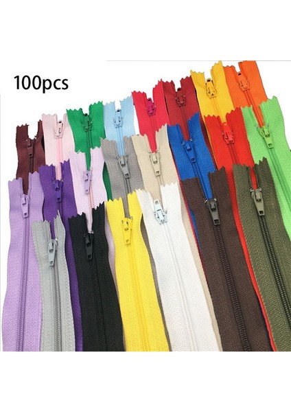 100PCS Kapalı Uç Naylon Fermuarları Terzi Dikiş Zanaat (30 Cm) Kapalı Kuyruk Cep Plakası Fermuar (Yurt Dışından) fiyatları