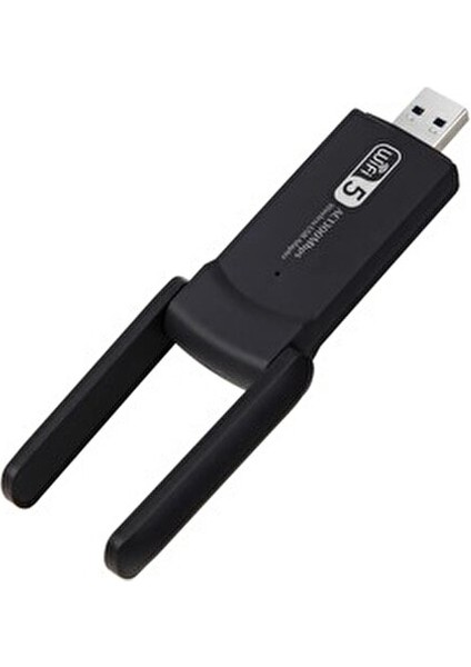 Sn 1300 Mbps Çift Anten USB 3.0 Kablosuz Adaptör 2.4ghz 5ghz Yüksek Hızlı Bağlantı
