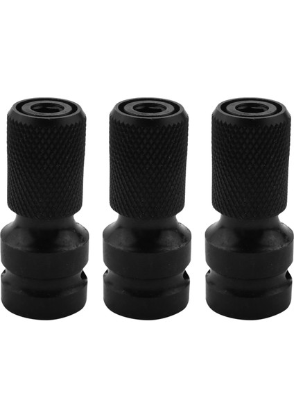 3x 1/2 Inç Kare Ila 1/4 Inç Hex Cırcır Soketi Soketi Soket Adaptörü Set Dönüştürücü Darbe Aracı (Yurt Dışından)