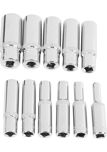 22 Adet 1/4 Inç Sürücü Derin Soket Seti Crv El Aletleri 6 Nokta Uzunluğunda Hex Onarım Aracı (Yurt Dışından) fiyatları