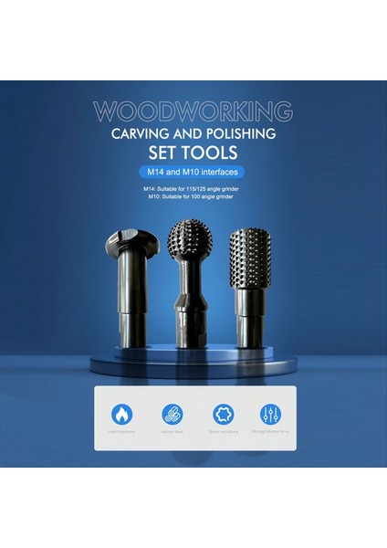 Ahşap Işleme Oyma ve Parlatma Set Araçları M14 Açılı Öğütücü Ahşap Oluk Oyma Aracı Için Güç Oyma Eki (Yurt Dışından) indirimleri