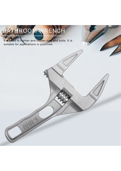 Ayarlanabilir Anahtarlar 6-68MM Genişliğinde Çene Anahtarı Banyo Anahtarı El Aletleri Fındık ve Cıvataları Sıkmak Veya Gevşetmek Için (Yurt Dışından) modelleri