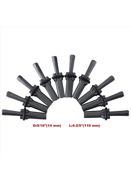20 Pcs 9/16INCH Fiş Kamaları Tüyler Beton Kaya Taşı Ayırıcı El Aletleri Sert Taşı Bölme Için Uygun (Yurt Dışından) fiyatları