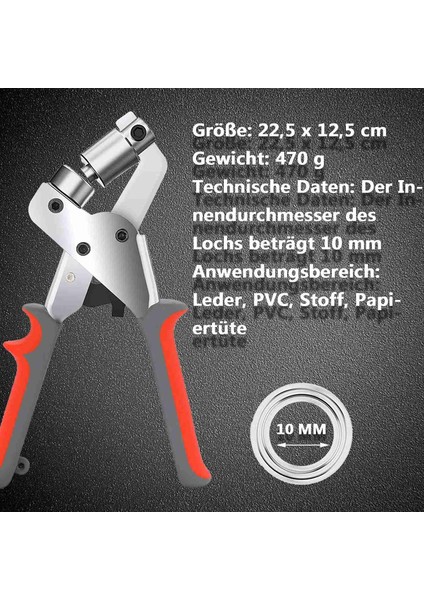 Grommet Alet Kiti Grommet Pres Pense Portatif Bekletme Punch Manual Kitleri Elde Taşınan Kıyafet Makinesi 100 Pc Grommets (Yurt Dışından) modelleri