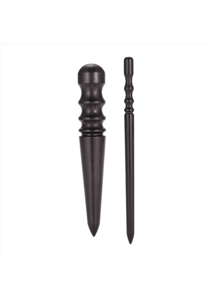2 Pcs Leathercraft Slicker Yuvarlak Burnisher Abanoz Ahşap Deri Burnisher Deri Slicker Aracı Deri Cilalı Çubuklar Kenar Slicker Narra (Yurt Dışından) modelleri